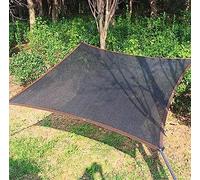 Tenda parasole da giardino con occhielli in tessuto isolante termico, resistente agli strappi, 90% ombreggiante per esterni, protezione per piante, fiori, patio, nero, 5 x 8 m