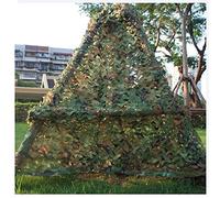 Tenda parasole da giardino mimetica per esterni, 2 x 3 m-10 x 20 m, rete mimetica per riprese in campeggio, decorazione per feste, parasole (verde, 10 x 12 m)