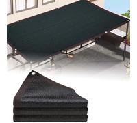 Tenda parasole da giardino, protezione UV, 1 x 1 m, rettangolare, impermeabile, per serra, balcone, patio, esterno, facile da installare, con occhielli