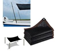 Tenda parasole da giardino, traspirante, con protezione UV al 90%, 4 x 12 m, per serre e uso esterno