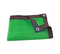 Tenda parasole di alta qualità, rettangolare, 2 x 3 x 4 x 3 x 5 m, 4 x 6 m, verde, per esterni, con occhielli, per patio, giardino, serra (16 x 19 m)