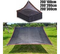 Tenda parasole ecologica in polietilene con fattore di ombreggiatura del 90%, perfetta per ridurre il calore negli spazi esterni (2 x 3 m)