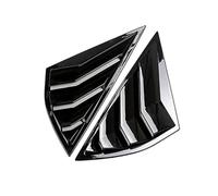 tenda parasole finestra Per F&ord Per Cavallo Elettrico Per Mustang Per Mach-E 2021 2022 Feritoie Laterali Posteriori Visiera Copertura Visiera(Nero lucido)