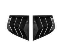 tenda parasole finestra Per Kia Per Stinger 2018-2022 Feritoie Finestrini Laterali Sfiato Copertura Parasole(Aspetto carbonio)