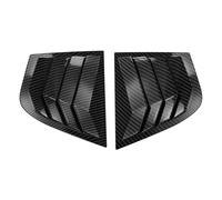 tenda parasole finestra Presa D'aria Finestra Con Feritoia Posteriore Coperchio Otturatore Laterale Per Kia Per Stinger 2018-2023(Fibra di carbonio)