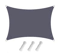 Tenda parasole impermeabile, 3,5 × 6,5 m, 95% UV, per giardino, feste, baldacchino all'aperto, con corda gratuita, perfetta per ombra e protezione da cortile