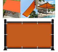 Tenda parasole impermeabile, 9 x 10 m, protezione dai raggi UV, con occhielli per giardino, balcone e serra, soluzione perfetta per l'ombra del patio all'aperto