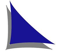 Tenda parasole impermeabile a triangolo per patio, cortile e giardino, protezione UV con kit di montaggio, parasole resistente per esterni per una copertura efficace del cortile