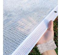 Tenda parasole impermeabile con occhielli, 90% protezione UV, per serre, grandi dimensioni, da 1,5 m a 12 m, per la privacy esterna e la protezione delle piante (7 x 9,5 m)