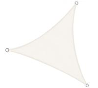 Tenda parasole impermeabile, triangolare, protezione dai raggi UV, per balconi/giardino, esterni, con anelli a D e corda, resistente alle intemperie, 4,5 x 5 x 7 m