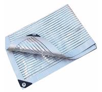 Tenda parasole in alluminio, da 1 x 2 m a 6 x 10 m, protezione UV, per esterni, con occhielli, per giardino, campeggio, piscina, area animali domestici, soluzioni versatili per la protezione solare