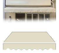 Tenda parasole in tessuto di ricambio per tende da 2 m, 4 m, 5 m, 6 m, 7 m, ideale per uso in giardino e materiale resistente alle intemperie