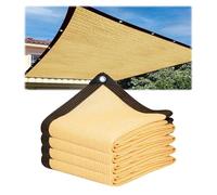 Tenda parasole in tessuto per pergole esterne, ponti, spiagge, portici, gazebo e posti auto coperti, protezione UV per giardino, balcone, piscina (6 x 12 m / 19.7x39.4ft)