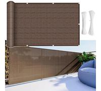 Tenda parasole in tessuto per ringhiere per la privacy, permeabile alla ventilazione del balcone, multiplo