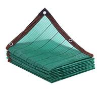 Tenda parasole in tessuto resistente ai raggi UV di alta qualità, 10 x 10 m, con occhielli, perfetta per serre, piante da fiore e giardini all'aperto, copertura di protezione solare