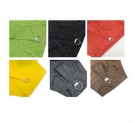Tenda parasole multiuso progettata per uso esterno in giardini, campeggi e balconi (6,3 x 6,3 cm, grigio)