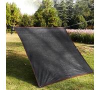 Tenda parasole per esterni, 4 x 4, beige, resistente al sole, in tessuto impermeabile, per patio, giardini, ponti e piscine, 3 x 5 m, opzione nera disponibile perfetta per la vita all'aperto