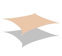 Tenda parasole per esterni, 4 x 5 m, resistente, rettangolare, impermeabile, per patio, giardino, all'aperto, ristorante, cortile (grigio)