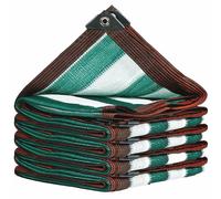 Tenda parasole per esterni, 85% con occhielli, 9 x 10 m, traspirante, ideale per patio, balcone, giardino, protezione delle piante, copertura per pollaio