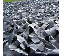 Tenda parasole per esterni, colore grigio, leggera, arrotolabile, per pergola, giardino e balcone, dimensioni da 1 m a 20 m (5 x 7 m)