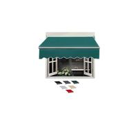 Tenda parasole per esterni, in tessuto, per finestre, porte, terrazze, giardini, protezione UV (3 x 2,4 m)