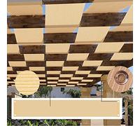 Tenda parasole per esterni, protezione dai raggi UV, in tessuto per patio, pergolato, facile da installare, elegante decorazione per esterni, resistente alle intemperie, perfetta per ponti e gazebo.