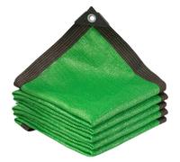 Tenda parasole per esterni, protezione dai raggi UV, traspirante, rettangolare, con occhielli e corde, ideale per patio, giardino, balcone, campeggio, 600 x 1000 cm, verde