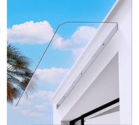 Tenda parasole per esterni, resistente ai raggi UV, 40 x 210 cm, protezione invisibile contro la pioggia per balcone, terrazza e cortile, perfetta soluzione per riparo e parasole