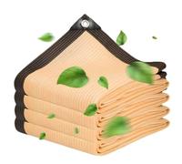 Tenda parasole per esterni, resistente ai raggi UV, con occhielli, ideale per cortile, cuccia per cani, campeggio, protezione solare per terrazze e giardini