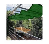 Tenda parasole per pergolato a forma di U, per protezione solare e privacy, con design retrattile, ideale per spazi esterni (larghezza 1,2 m x lunghezza 3 m)