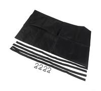 Tenda parasole per porta posteriore per camper, per Ford e la maggior parte dei modelli di camper, accessori esterni in tessuto Oxford nero, 180 x 114 cm (180 cm x 114 cm)