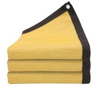 Tenda parasole per ridurre i raggi UV, per terrazze, giardini e terrazze, costruita con fitta rete di poliestere e fori angolari preforati per un'installazione semplice (2 x 4 m)