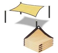 Tenda parasole per serra, impermeabile, per piante, piscine, terrazze e balconi, per la privacy (5 x 8 m), panno isolante per giardino e tetto auto