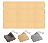 Tenda parasole portatile, 3 x 5 m/4 x 6 m, impermeabile e traspirante, pieghevole, per patio, garage, giardini, picnic, protezione dai raggi UV e paravento