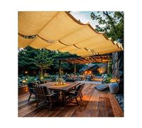 Tenda parasole regolabile a vela retrattile per pergola, protezione UV, flessibile, blocca il 95% dei raggi UV, ideale per terrazze e giardini.