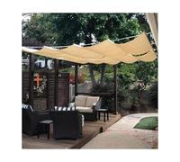Tenda parasole regolabile per pergola, retrattile, arrotolabile, ideale per grandi aree esterne, hotel, giardini, mercati, padiglioni (B: 2 m)