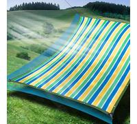 Tenda parasole resistente ai raggi UV, con occhielli, resistente alle intemperie, per giardino, patio, balcone e campeggio (10 x 25 m)