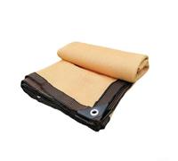 Tenda parasole resistente ai raggi UV con tessuto permeabile per uso esterno su terrazza, patio, cortile, costruita per consentire il flusso d'aria e resistere alle intemperie con anelli in acciaio