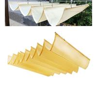 Tenda parasole retrattile, 1,2 x 7,5 m, regolabile, protezione UV per terrazze/pergola, protezione solare al 95%, soluzione versatile