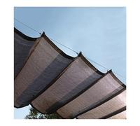 Tenda parasole retrattile 3 x 1,8 m, colore marrone, per esterni, per patio, terrazze e giardini, protezione solare flessibile, baldacchino di ricambio per gazebo e spazi esterni