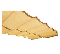 Tenda Parasole Retrattile 95% HDPE Fabric Retractable Wave Sun Shade Net Garden Pergola Swimming Pool Shading Sails Sliding Canopy(Beige,1.2mx6m)