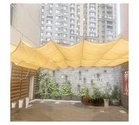 Tenda parasole retrattile a forma di U, copertura di ricambio per pergola con ferramenta, per terrazza, veranda, cortile e giardino (B 2,5 x)