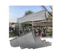 Tenda parasole retrattile a forma di U, per campeggio all'aperto, tutte le stagioni, facile installazione, impermeabile e protezione UV 2,6 x 4 m (larghezza 2,6 x lunghezza 4 m)