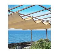 Tenda parasole retrattile impermeabile, 5 m x 1,65 m, perfetta per pergola e veranda per esterni, protezione solare da cortile