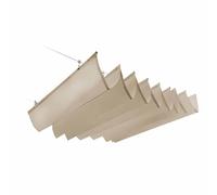 Tenda parasole retrattile impermeabile a baldacchino per pergola, scorrevole rimovibile, per esterni, patio, portico, giardino, cortile, personalizzabile