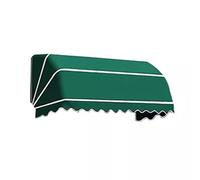 Tenda parasole retrattile, impermeabile, per esterni, baldacchino pieghevole per terrazza e balcone, rete curva per protezione