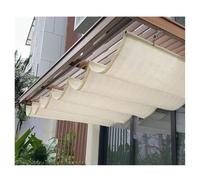 Tenda parasole retrattile impermeabile, protezione UV per cortile, patio e terrazza, 1,3 x 6 m, copertura per pergola esterna