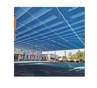 Tenda parasole retrattile per pergola, per esterni e terrazze, 2,8 x 8 m, resistente alle intemperie