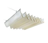 Tenda parasole retrattile per pergola, per esterni, protezione solare per esterni, rete parasole per patio 0,9 x 5 m Wavefor Backyard Relax