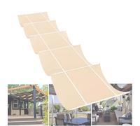 Tenda parasole retrattile, protezione UV al 90%, per terrazze, pergole e balconi, sistema di tensione dei cavi durevole per una copertura solare ottimale e un comfort esterno
